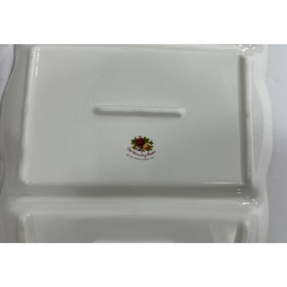 1962 ROYAL DOULTON OLD COUNTRY 17.25"BY 10" DIVIDED SERVING TRAY - Picture 4 of 4
